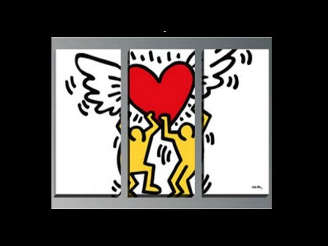 cuore keith haring