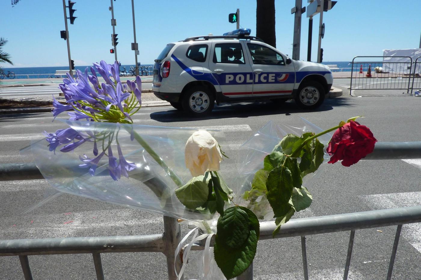 Nizza, commemorazione delle vittime della strage sulla Promenade