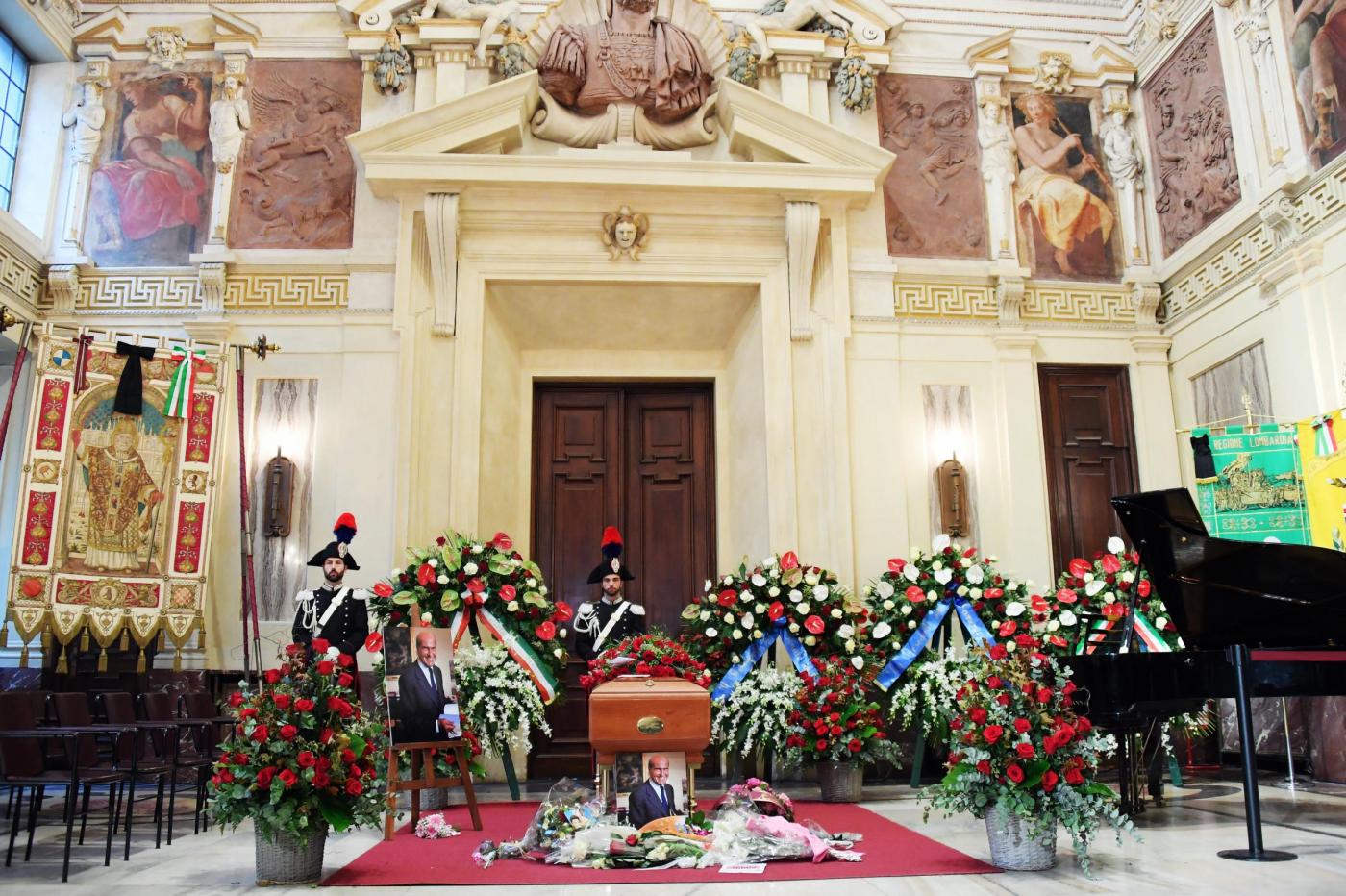 Funerale di Umberto Veronesi a Milano
