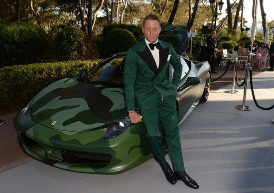 Lapo Elkann Ferrari 458 italia