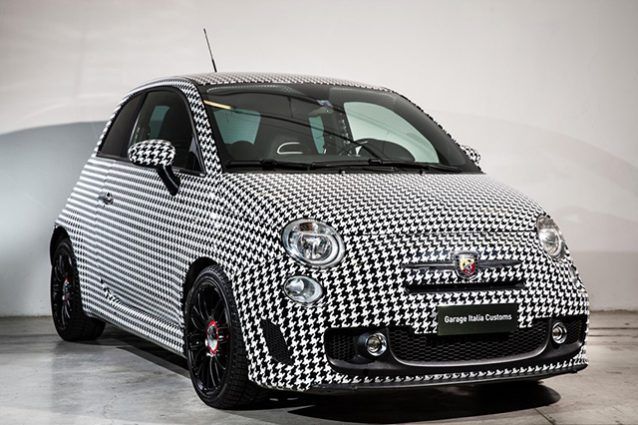 Lapo Elkann Fiat 500 Abarth