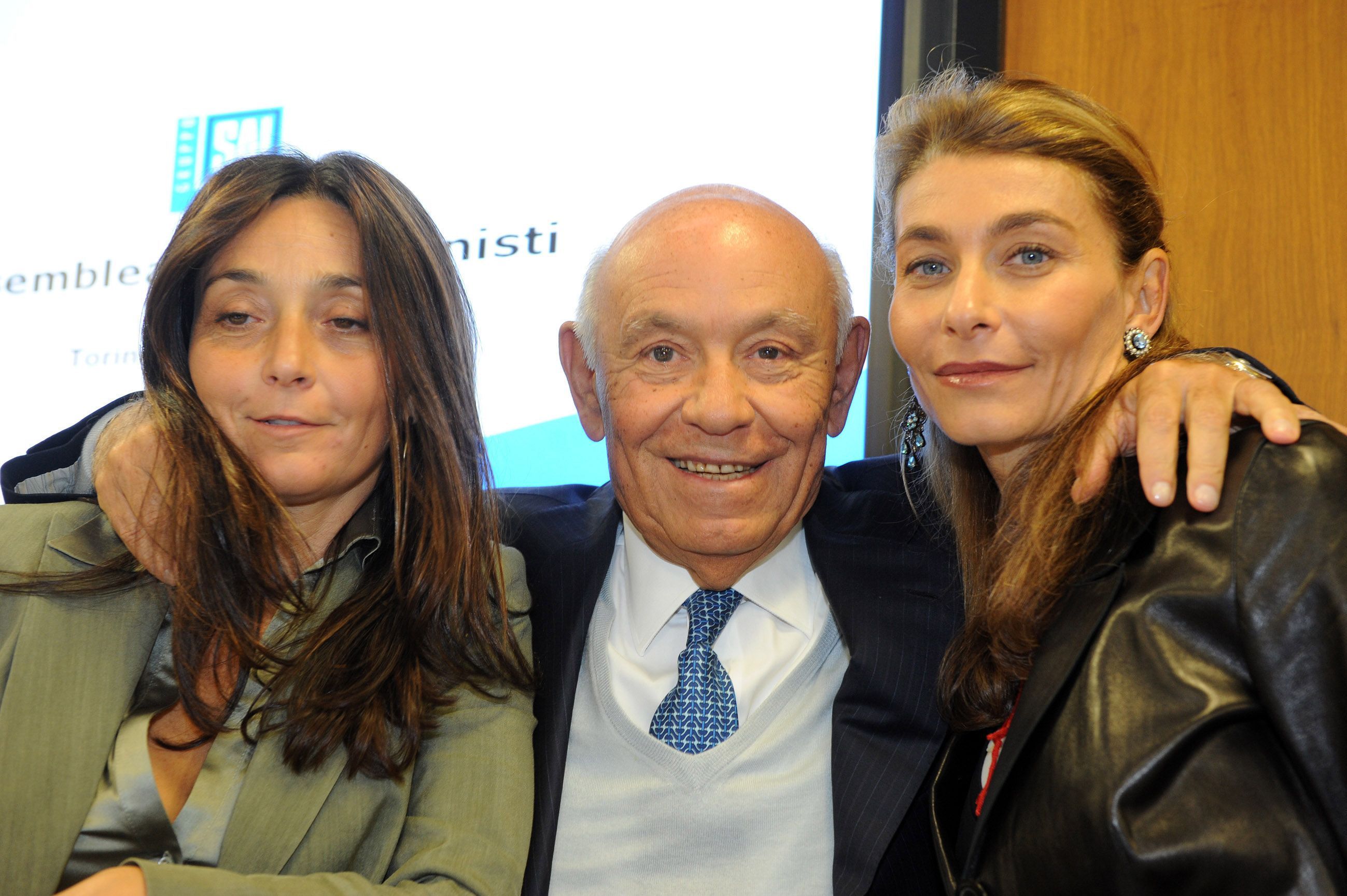 Jonella Ligresti (S), Salvatore Ligresti e Giulia Maria Ligresti