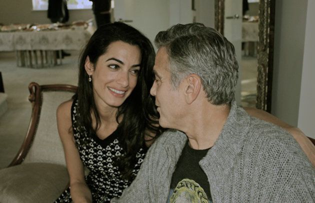 George Clooney e la fidanzata Amal Alamuddin