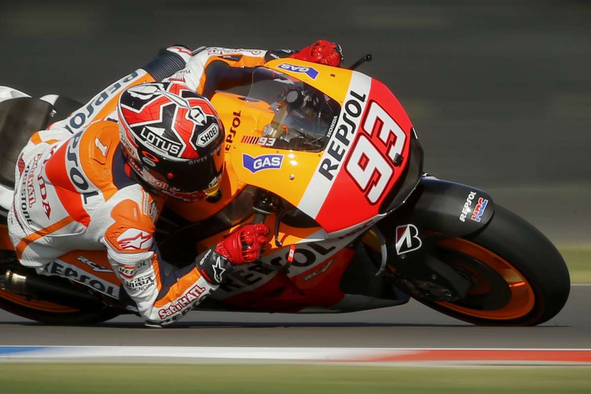 Marquez in pole