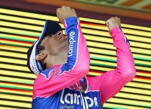 Giro d’Italia 2014: Diego Ulissi fenomeno a Viggiano