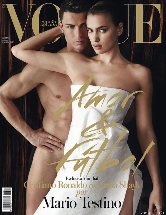 Cristiano Ronaldo Irina Shayk: Copertina Vogue Spagna