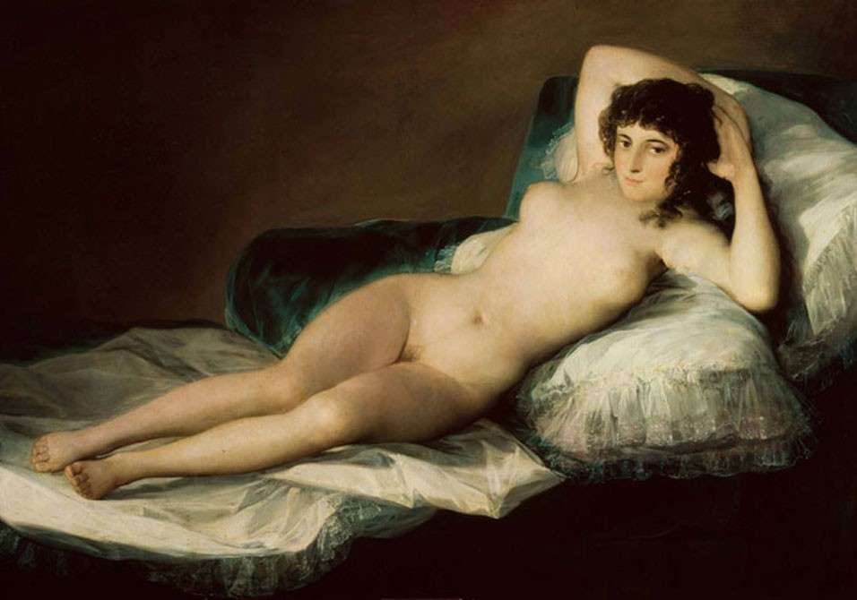 Cheap Artista dipinto A mano Femminile Sexy donne nude Pittura A Olio di Arte.
