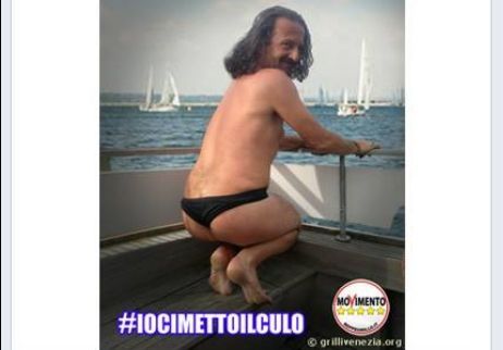 #iocimettoilculo: ironia del Movimento 5 Stelle contro il bikini di Paola Bacchiddu