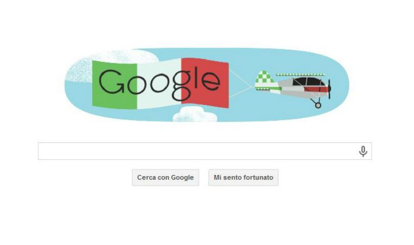 Festa della Repubblica 2014, il doodle di Google dedicato all’indipendenza italiana