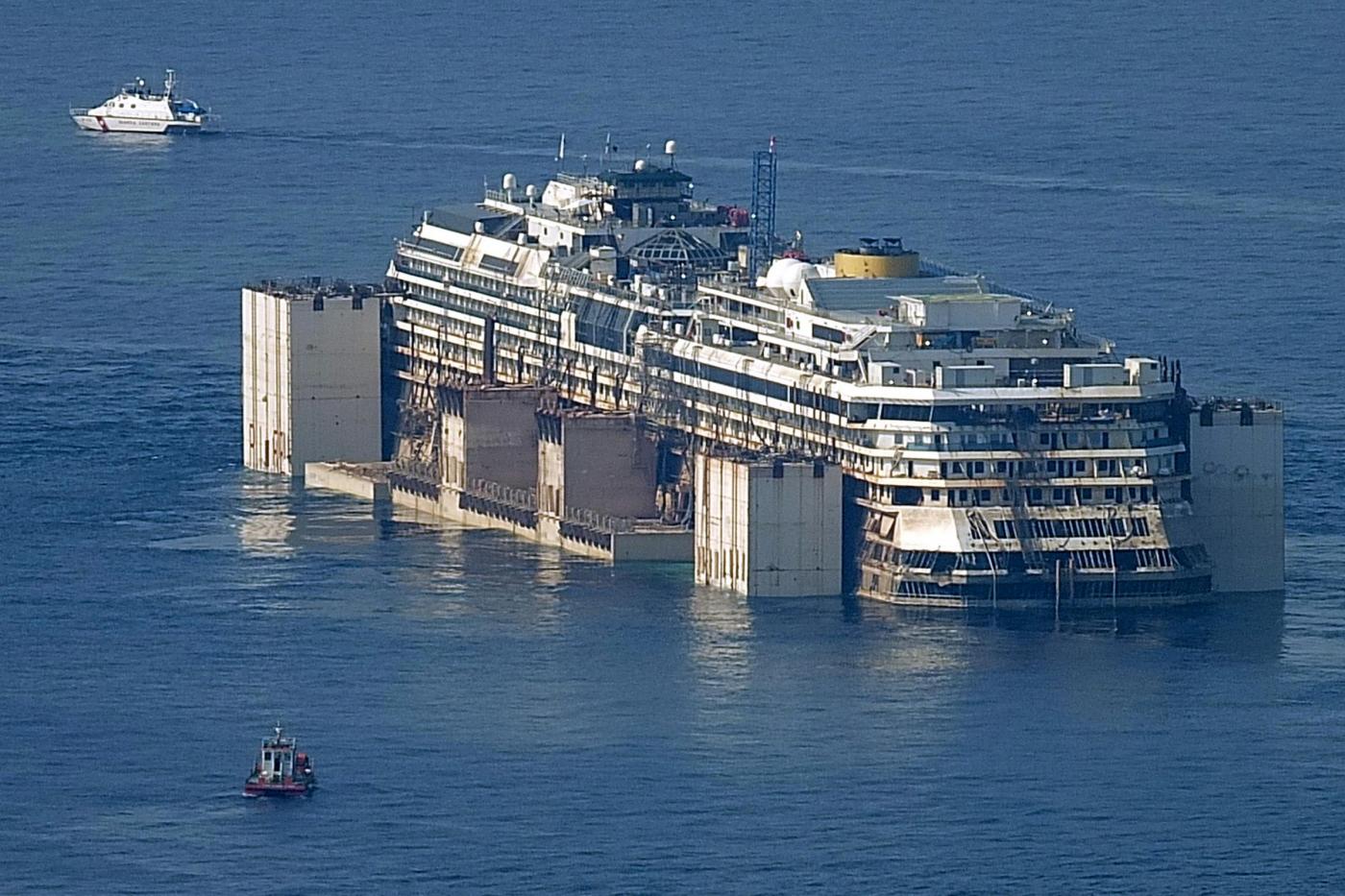 Costa Concordia recupero: l’arrivo a Genova dopo la rimozione