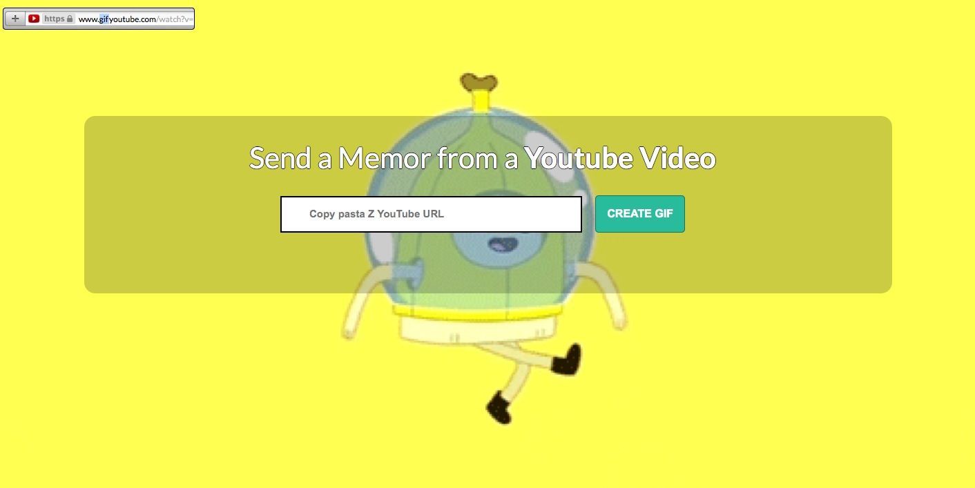 Creare una GIF da un video di Youtube in pochi clic