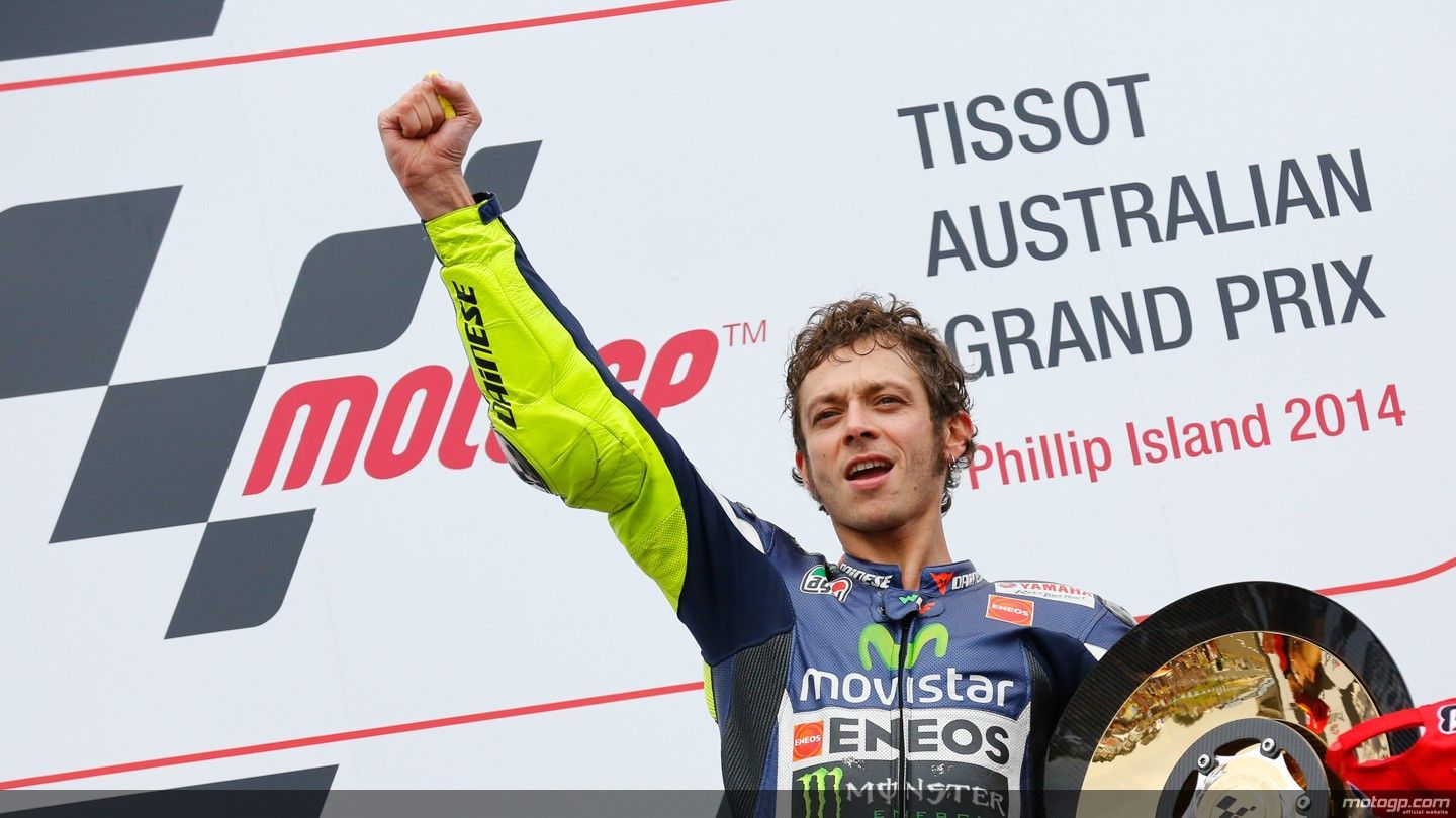 MotoGP Australia 2014, gara: Valentino Rossi vince a Phillip Island