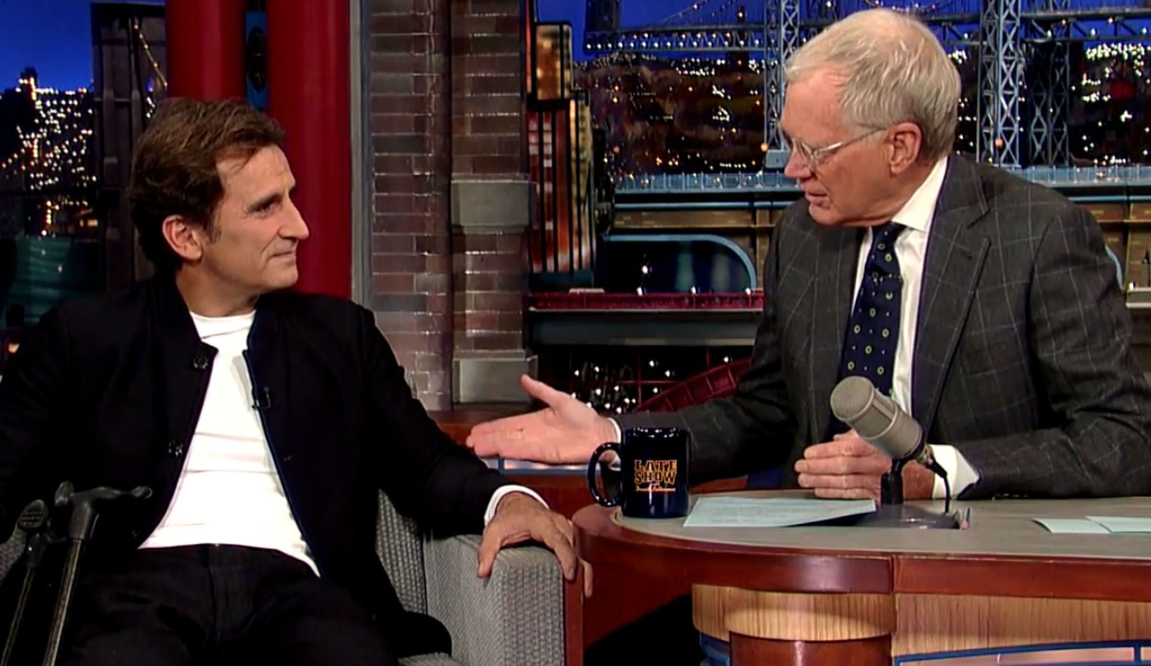 Alex Zanardi al David Letterman Show: ‘La curiosità è l’unica cosa di cui abbiamo bisogno’