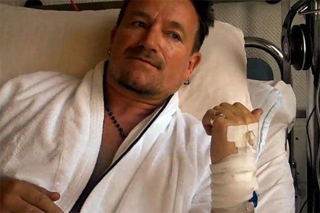 Bono, incidente in bici: fratture multiple e 5 ore di intervento chirurgico