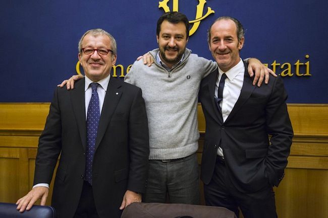 Lega Nord in crisi nel Veneto: così Matteo Salvini non sarà mai il leader del Centrodestra
