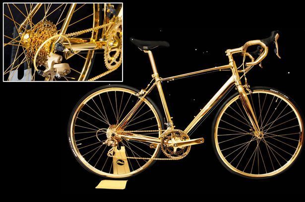 La bicicletta d’oro che costa più di una Supercar