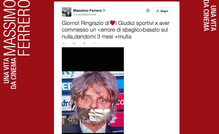 Massimo Ferrero Twitter 150x150