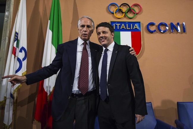 Olimpiadi 2024, Renzi lancia la candidatura di Roma