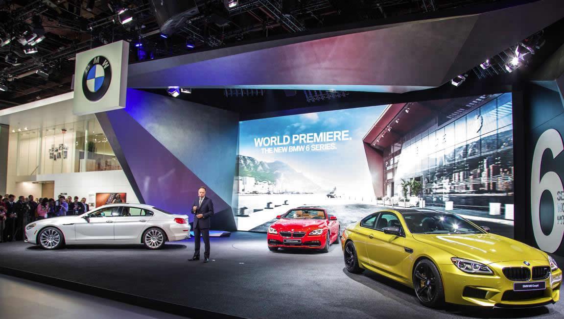BMW Serie 6 restyling: debutto al Salone di Detroit 2015