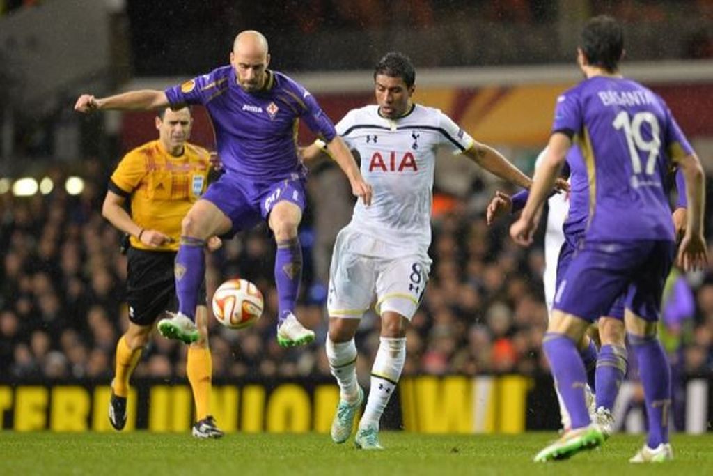 Europa League 2014-2015, Tottenham-Fiorentina 1-1: pari prezioso a Londra