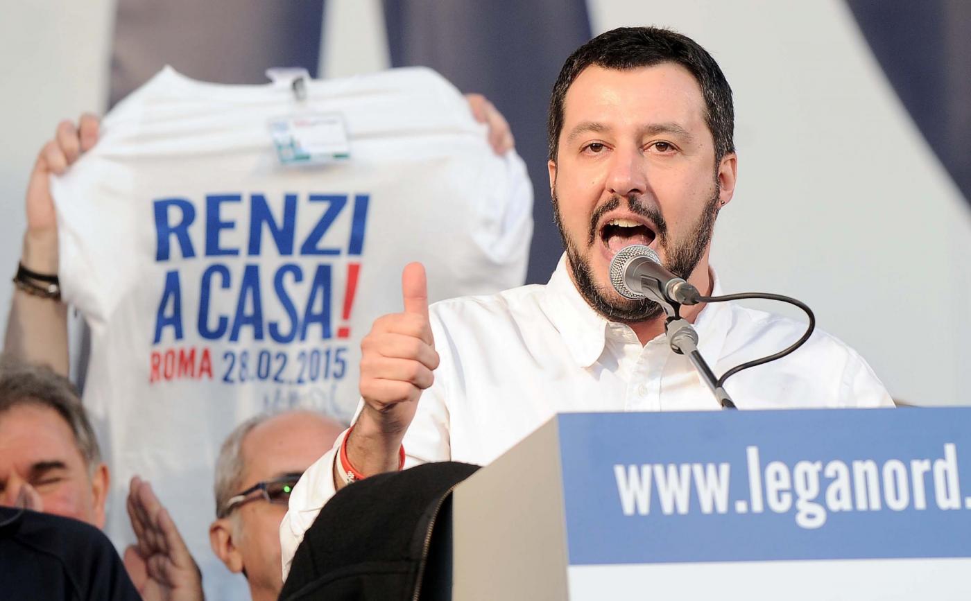 Salvini, Roma blindata per #Renziacasa: in piazza anche i centri sociali contro Lega-CasaPound