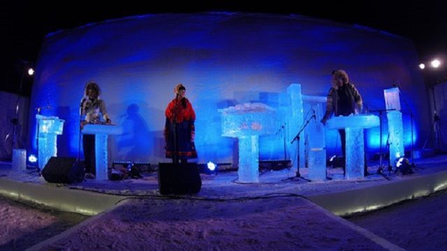 Terje Isungset e i suoi concerti con strumenti di ghiaccio