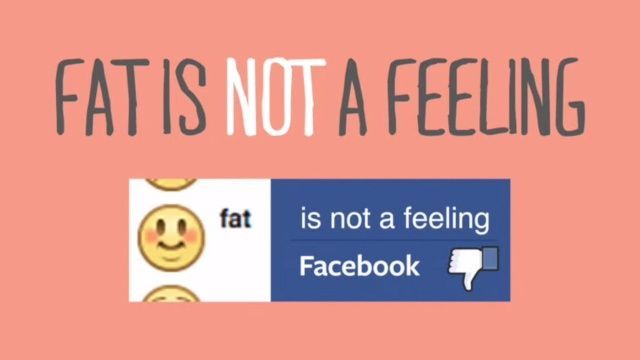 Facebook rimuove lo status Mi sento grasso