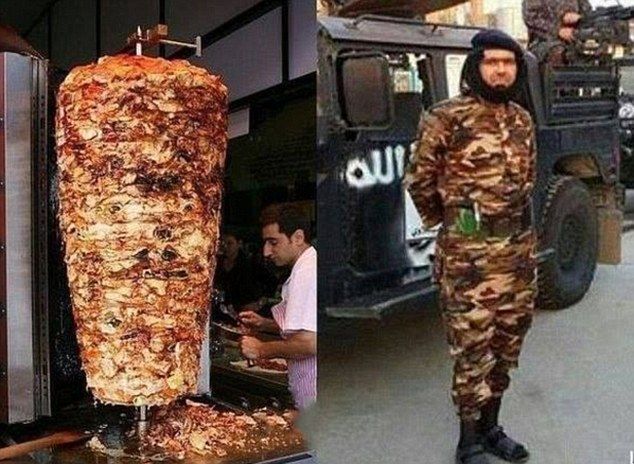 Il comandante Isis preso in giro dal Web: ”Sembra un kebab”