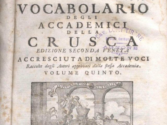 vocabolario accademia crusca 150x150