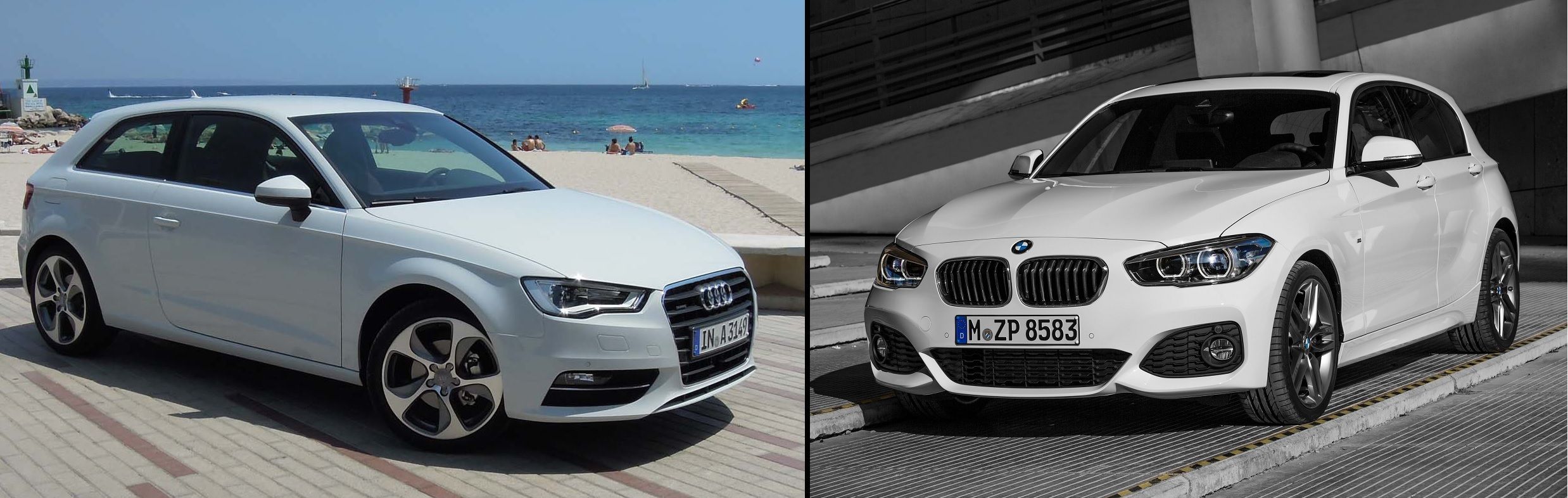 Audi A3 vs BMW Serie 1