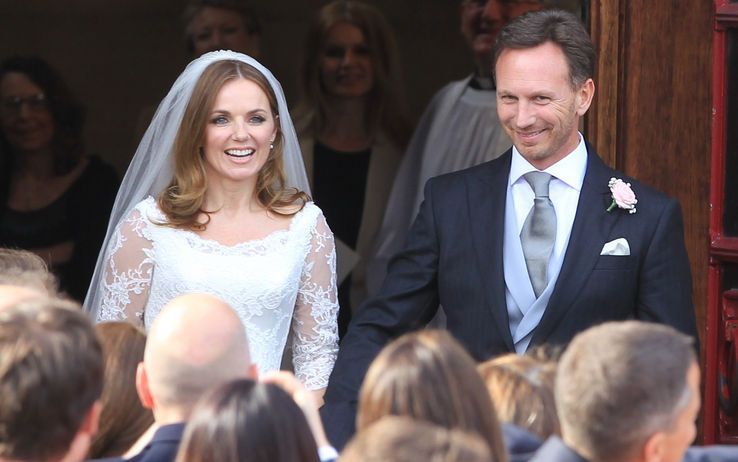 Geri Halliwell si è sposata: Christian Horner è il marito dell’ex Spice Girls