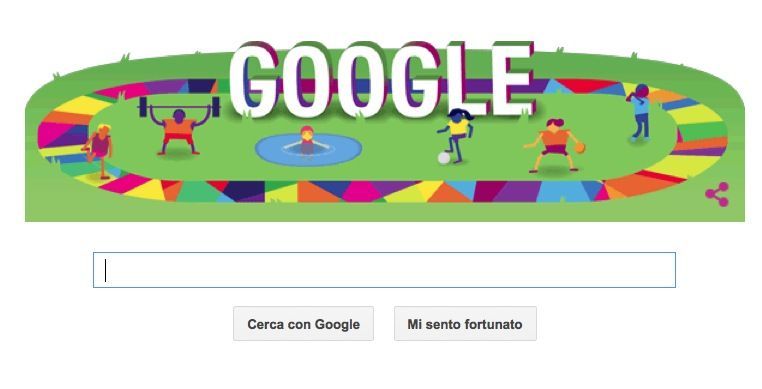 Google Doodle per i Giochi Mondiali Special Olympics