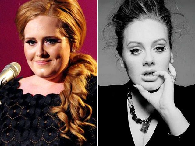 Adele dimagrita