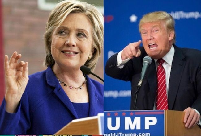 Presidenziali USA 2016, candidati a confronto: la signora della politica contro il rude riccone