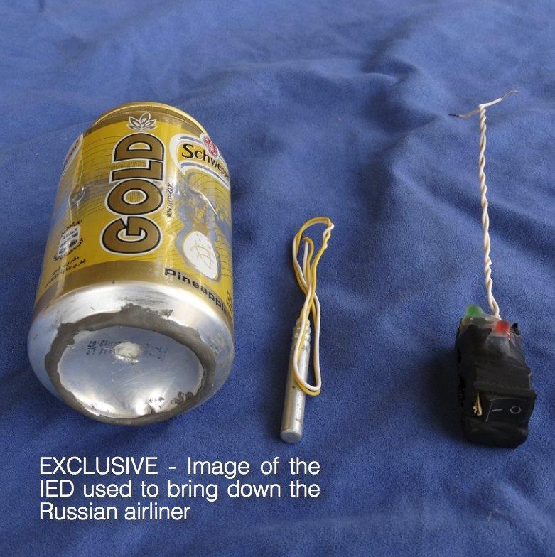 Aereo Russi precipitato nel Sinai, Isis pubblica foto della presunta bomba