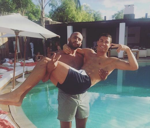 Cristiano Ronaldo Badr Hari
