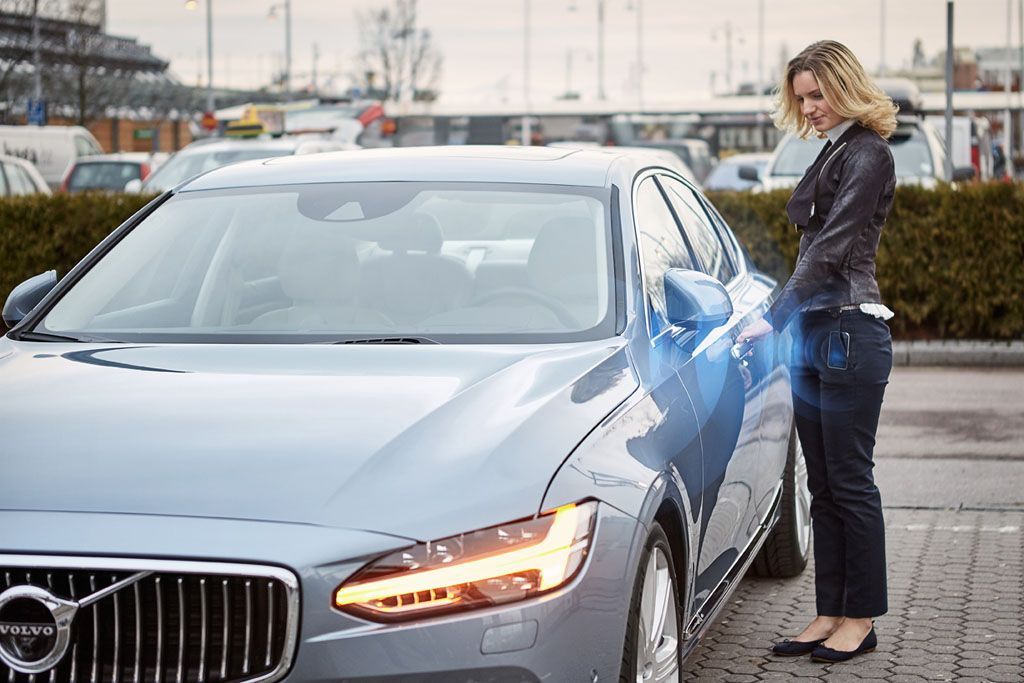 Auto senza chiave: la nuova Volvo si apre con lo smartphone