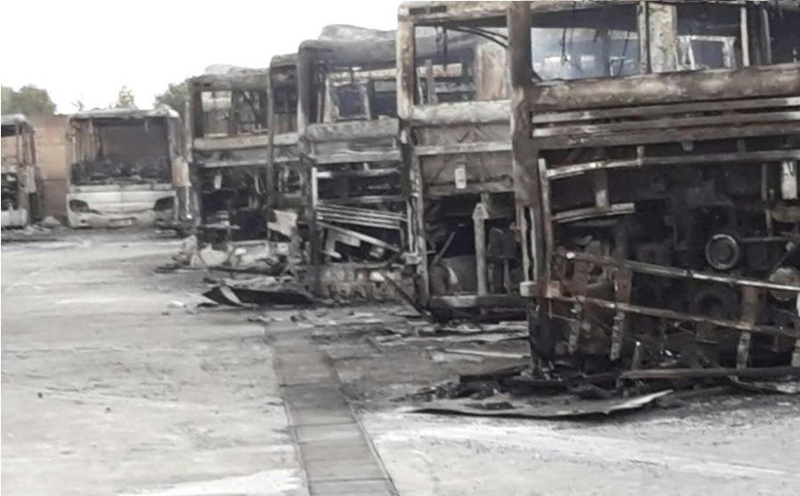 La 'ndrangheta brucia gli scuolabus