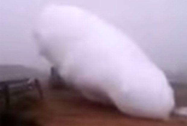 bolle di schiuma in Marocco