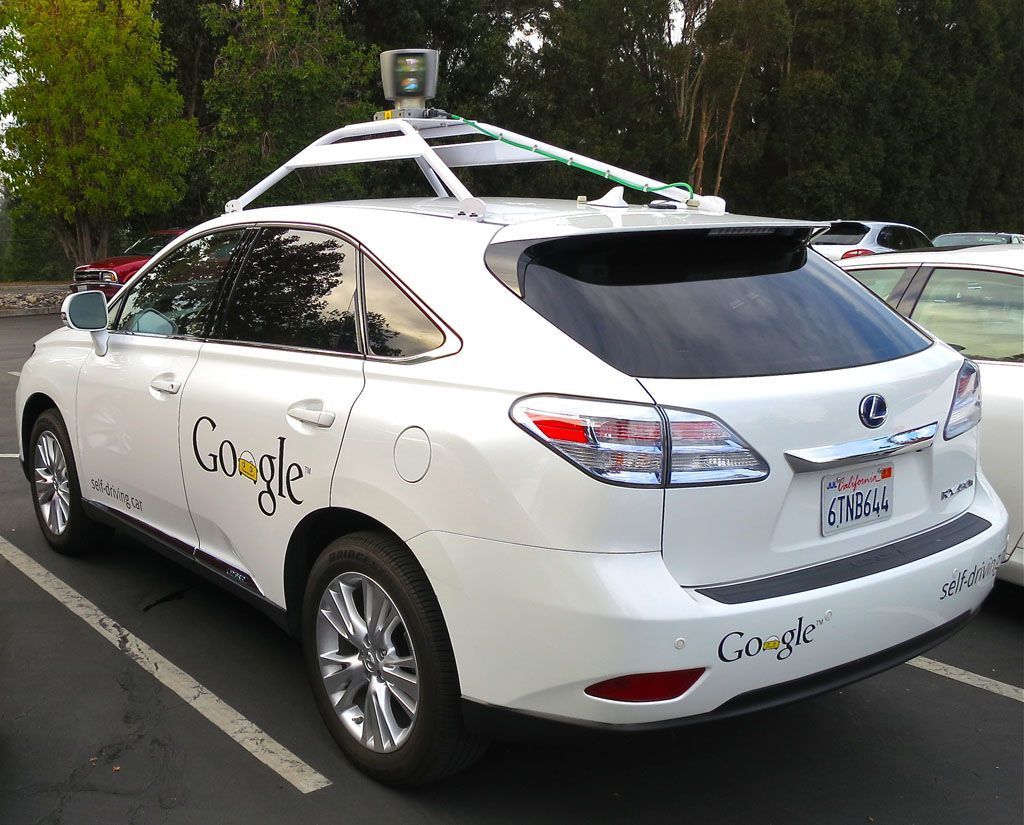 Google Car Lexus