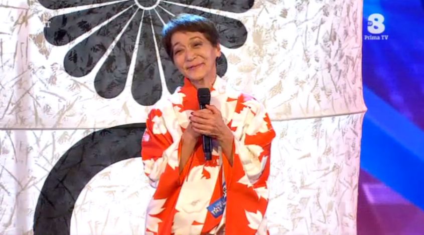 Italia’s got talent: la giapponese Tomoko fa pole dance a 70 anni