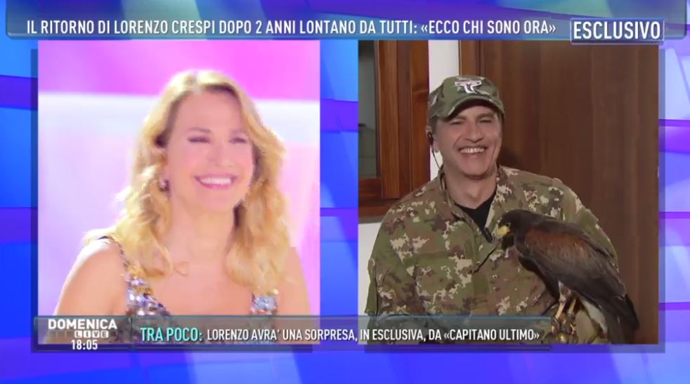 Lorenzo Crespi è guarito: l'attore annuncia il suo ritorno in tv