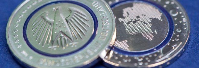 La moneta da 5 euro arriva dalla Germania
