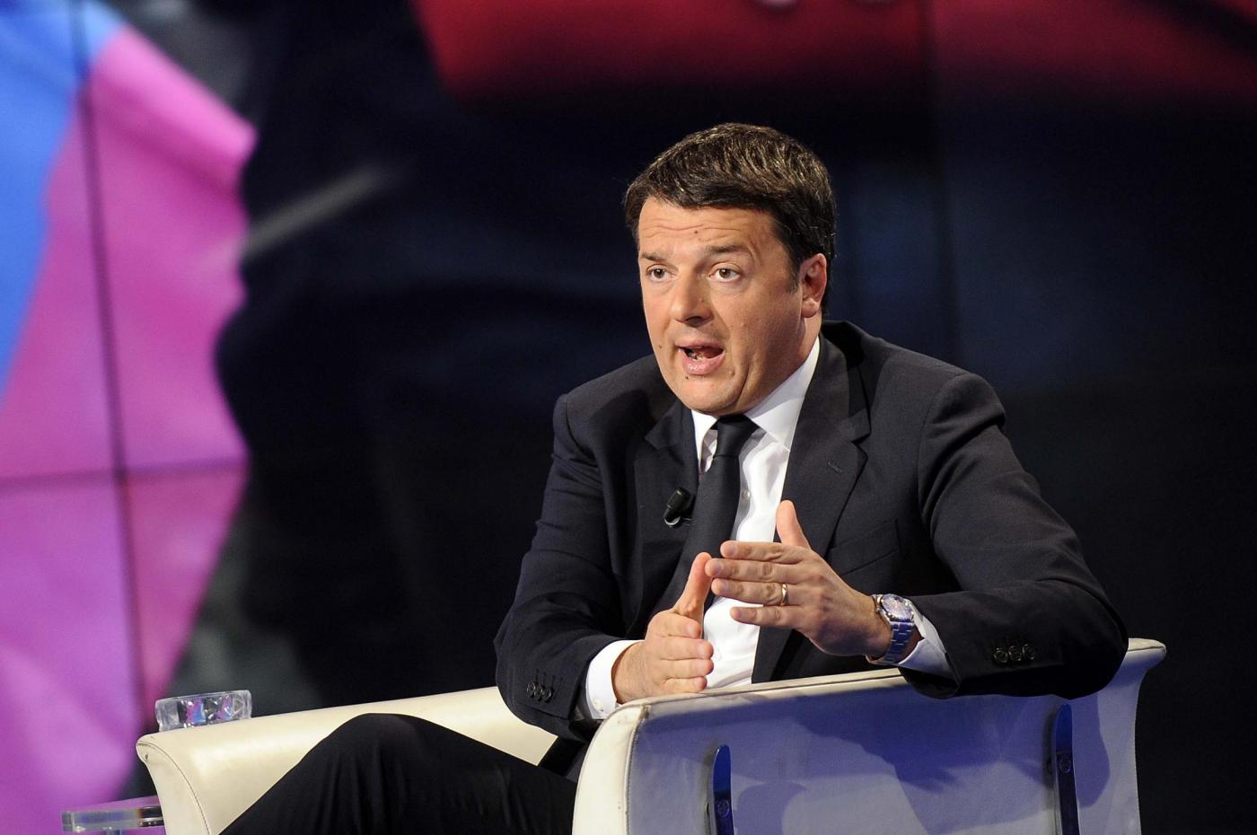 Matteo Renzi ospite di Porta a Porta