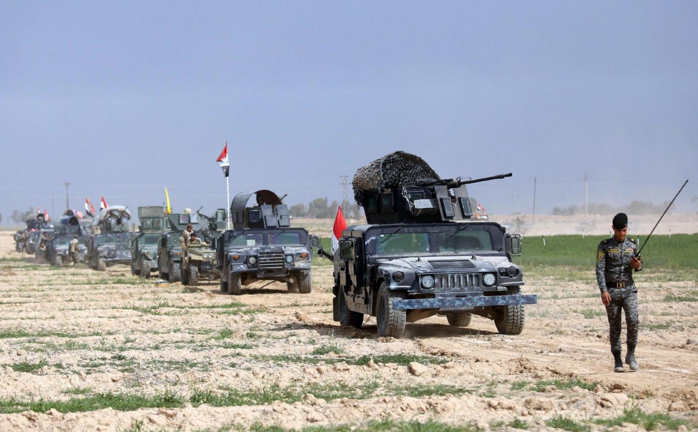 Operazione contro i militanti Daesh a Tikrit in Iraq