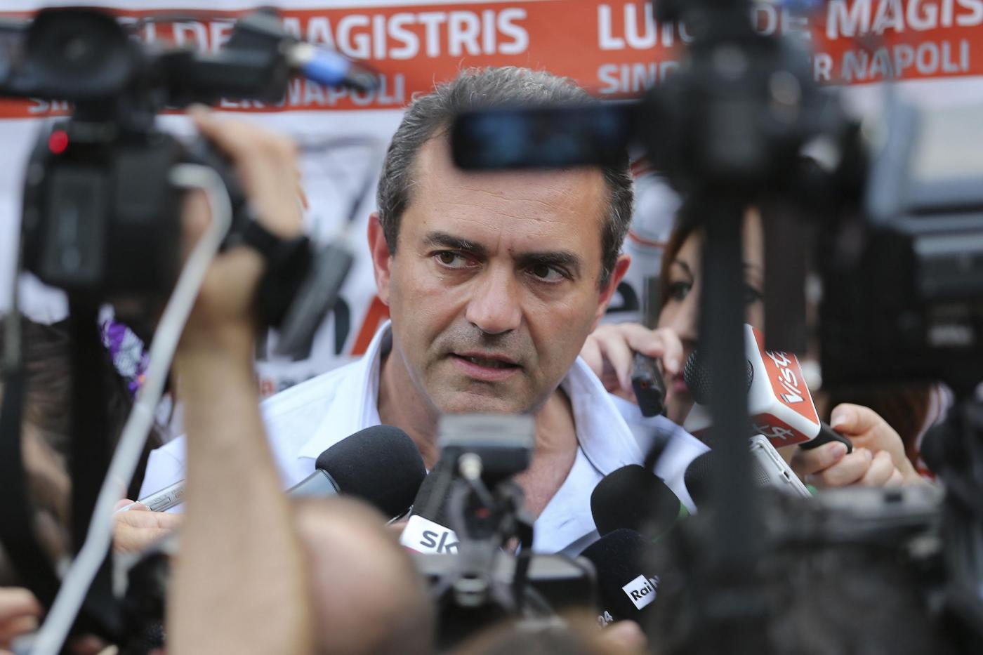 Luigi de Magistris e la Giunta di Napoli