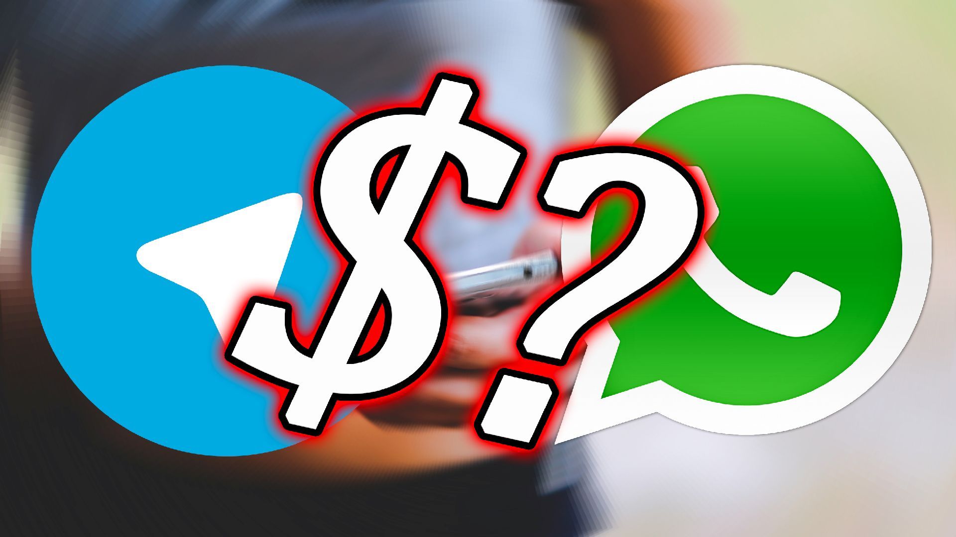 telegram e whatsapp a pagamento