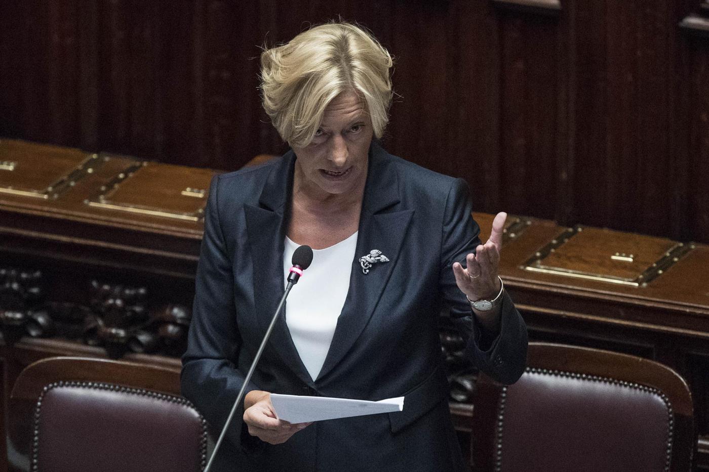 Roma, Il ministro Pinotti riferisce alla Camera sull'impegno dell'Italia in Libia