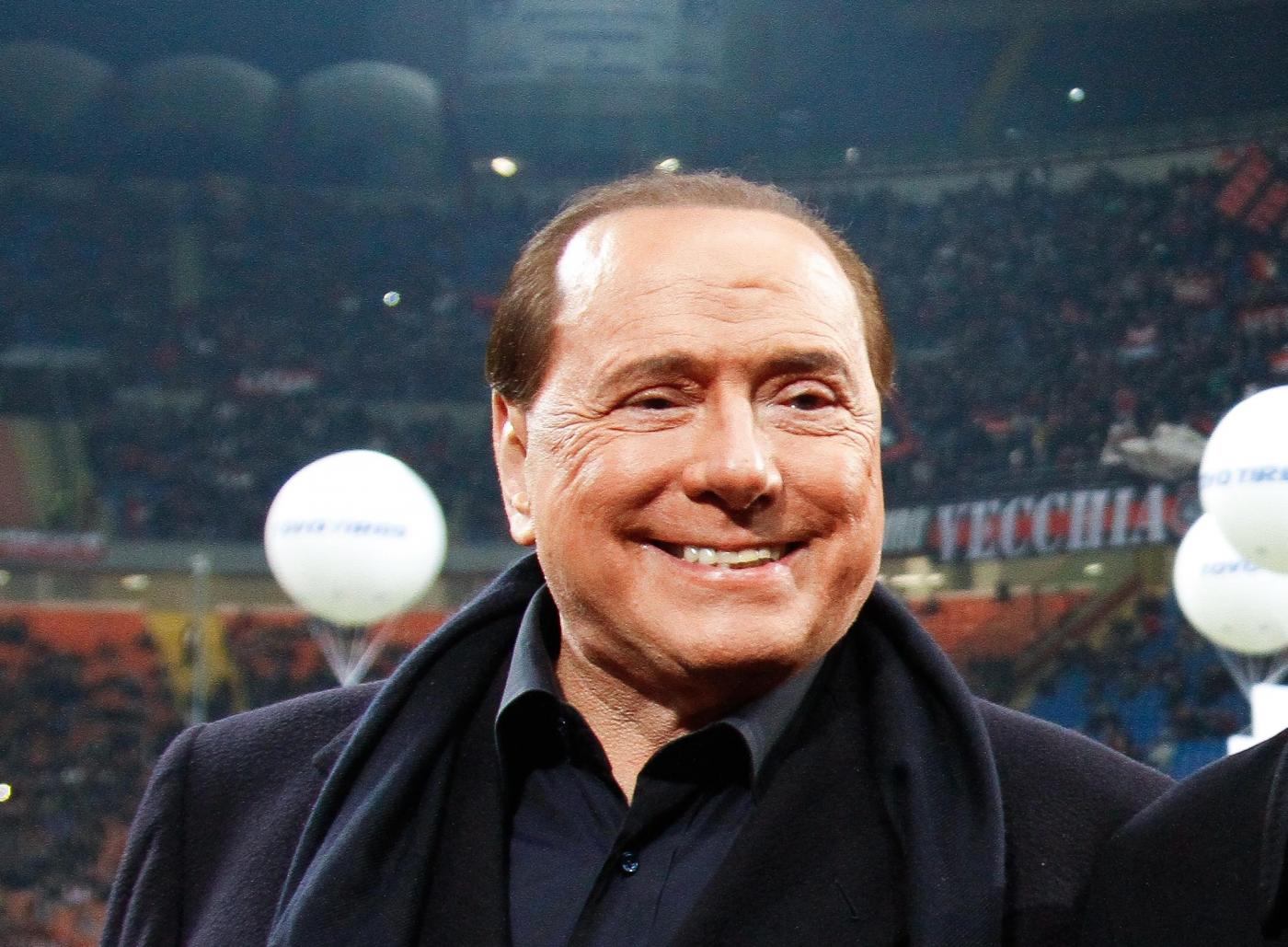 Berlusconi allo stadio Meazza di San Siro, Milan in vendita