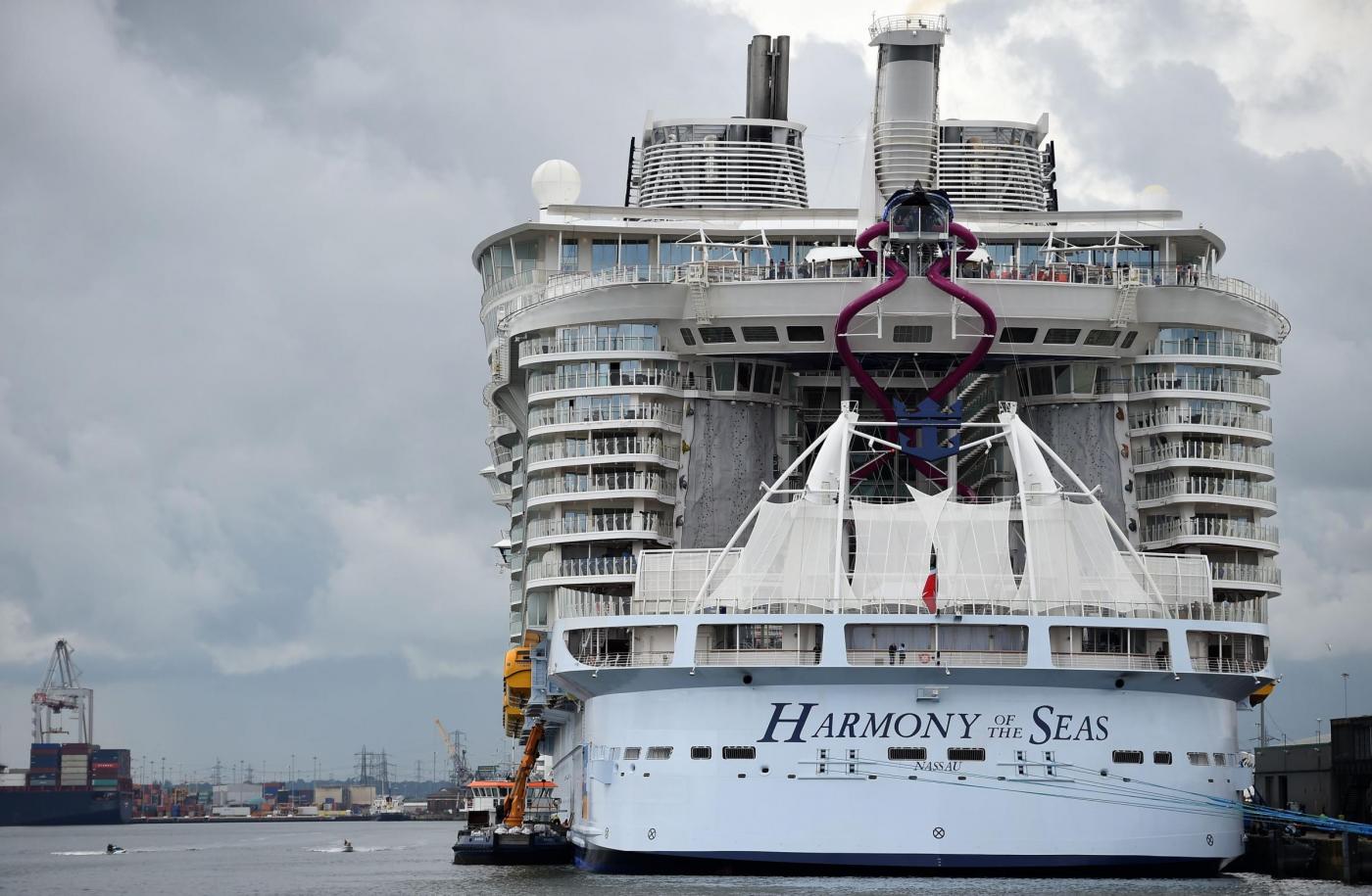 Harmony of the Seas, la nave record a Southampton